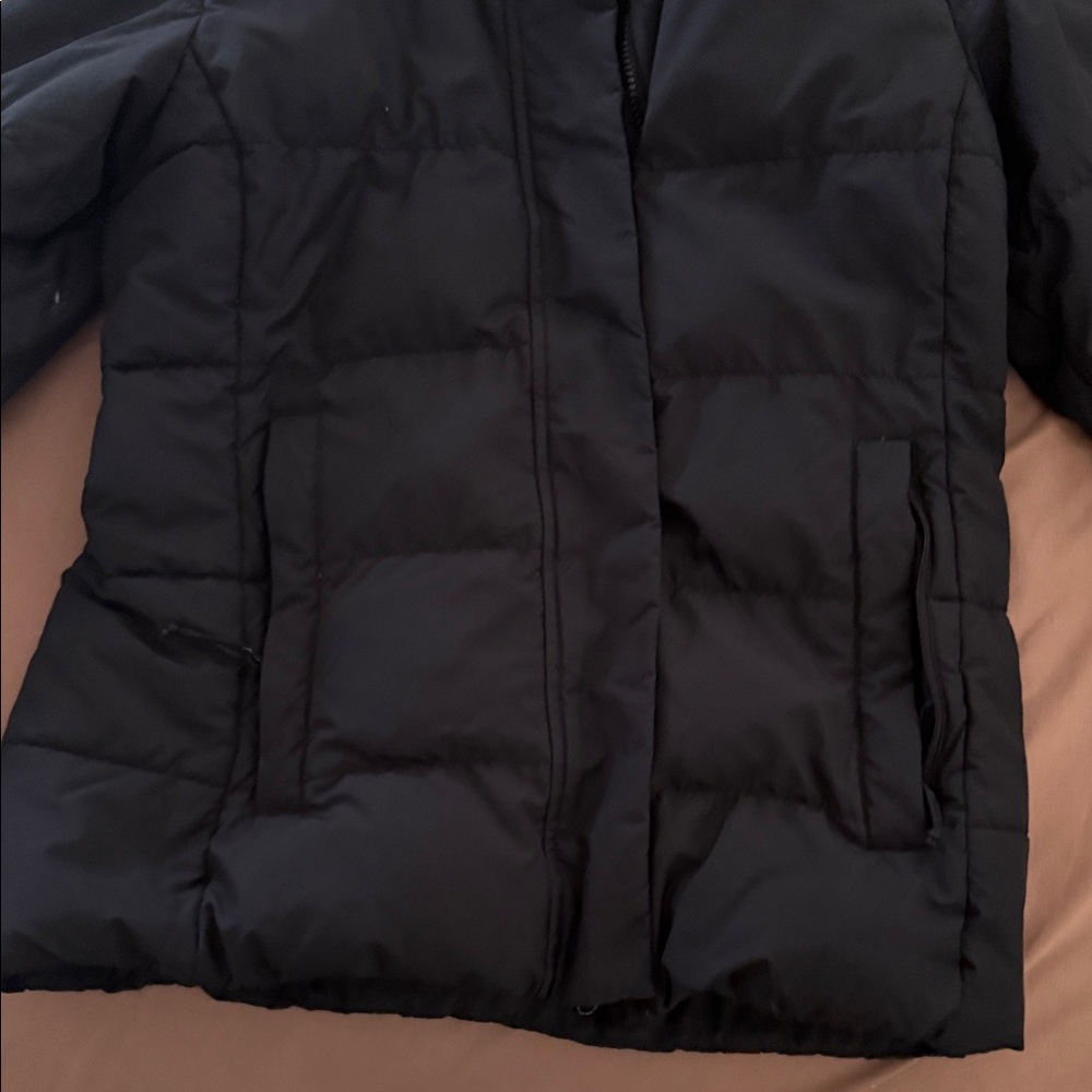 The North Face Midnight Black Hooded Jacket - Picture 3 of 6